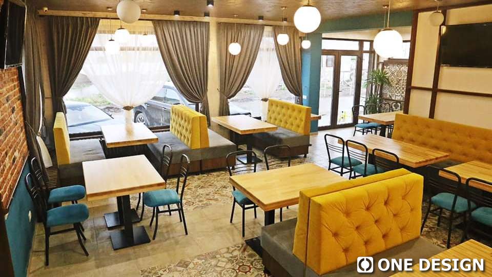 Amenajare interioara restaurant Baffi Cafe, Bragadiru-01