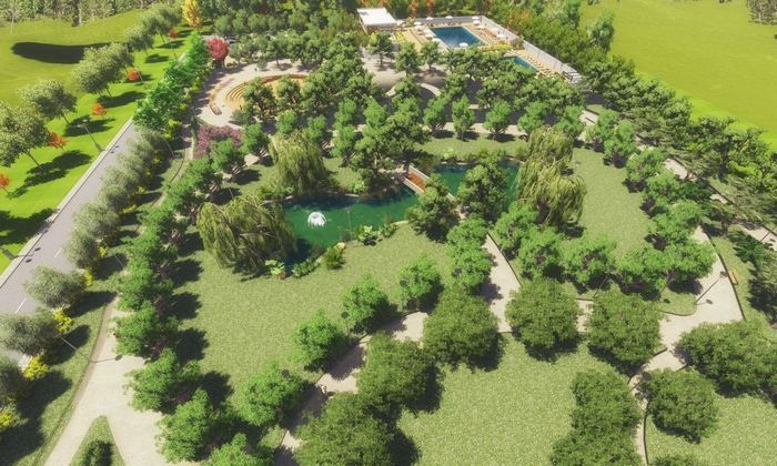 Propunere amenajare parc comunal Domnesti, Ilfov