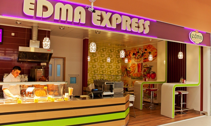 Amenajare interioara fast food EDMA Express